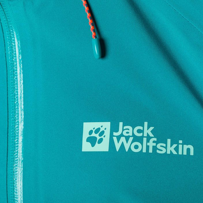 Jack Wolfskin jachetă de ploaie pentru femei Highest Peak albastru 1115121_1281_001 8