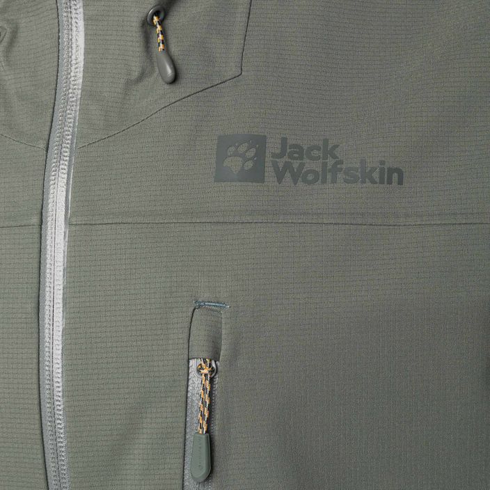 Jack Wolfskin jachetă de ploaie pentru bărbați Kammweg 3L Jkt M verde 1115831 8