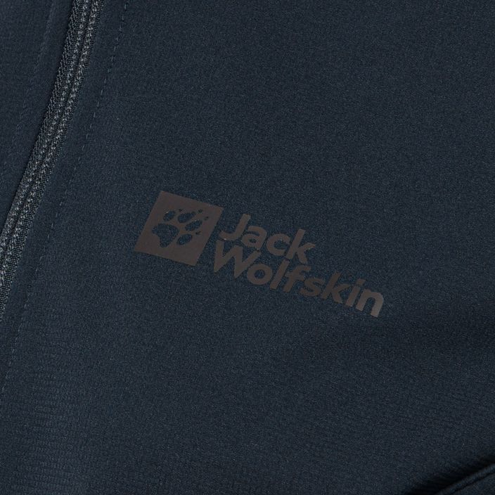 Jachetă softshell pentru femei Jack Wolfskin Bornberg Hoody albastru marin 1307691 6