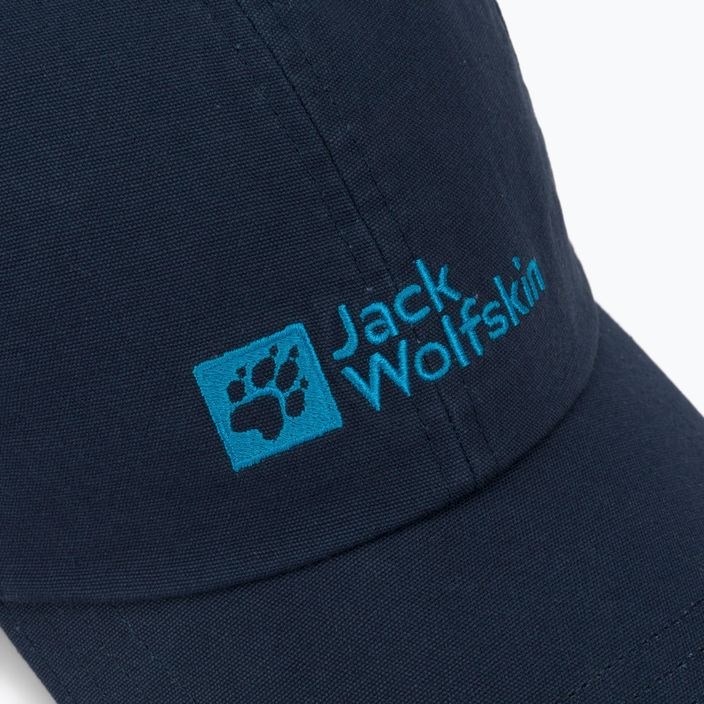 Șapcă pentru copii Jack Wolfskin Baseball bleumarin 1901012 5