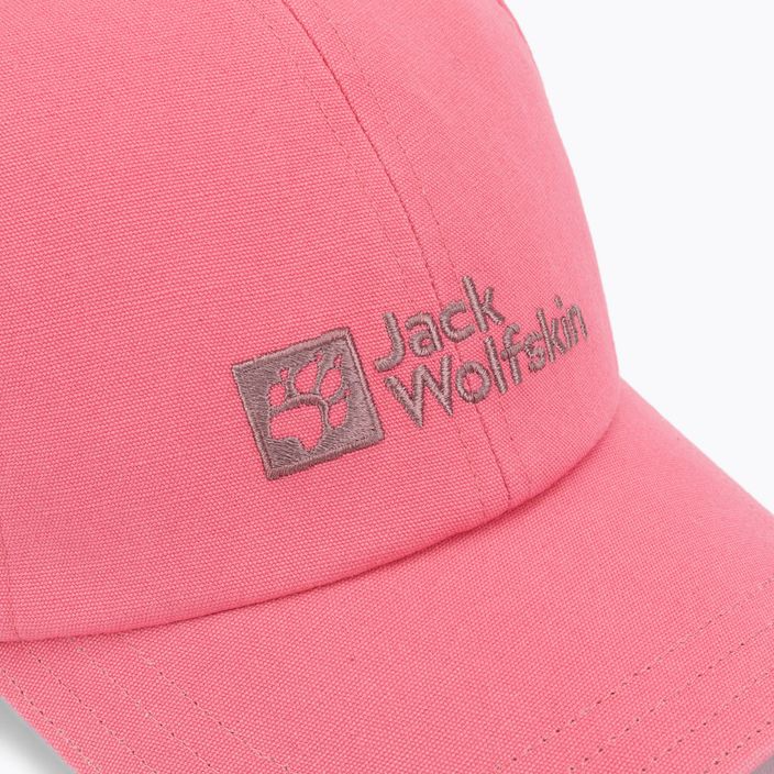 Șapcă pentru copii Jack Wolfskin Baseball roză 1901012 5