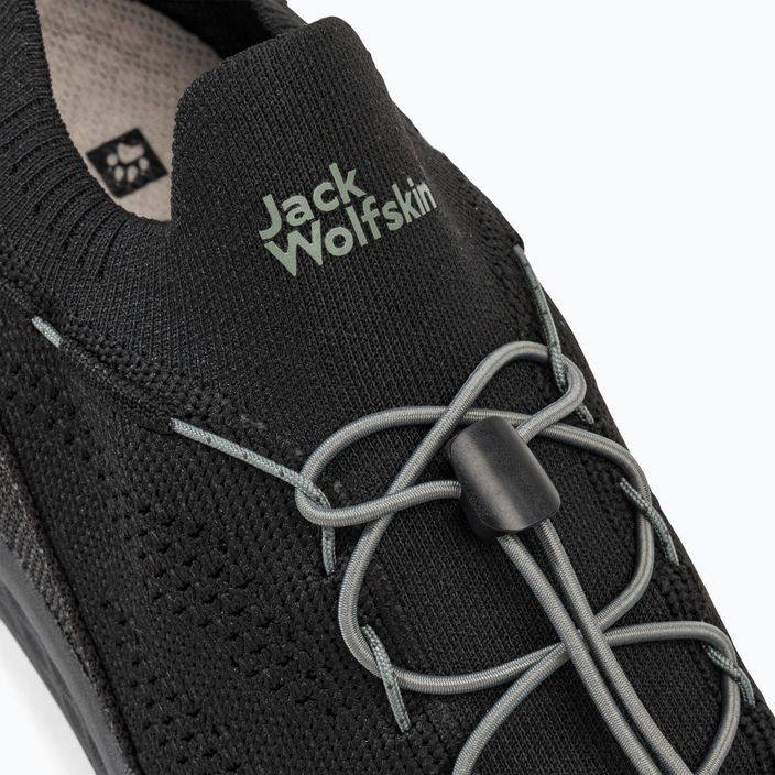 Jack Wolfskin cizme de drumeție pentru bărbați Spirit Knit Low negru 4056621_6350_065 8
