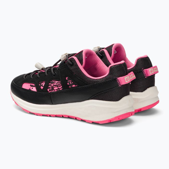 Jack Wolfskin Vili Sneaker Low cizme de drumeție pentru copii negru 4056841 3