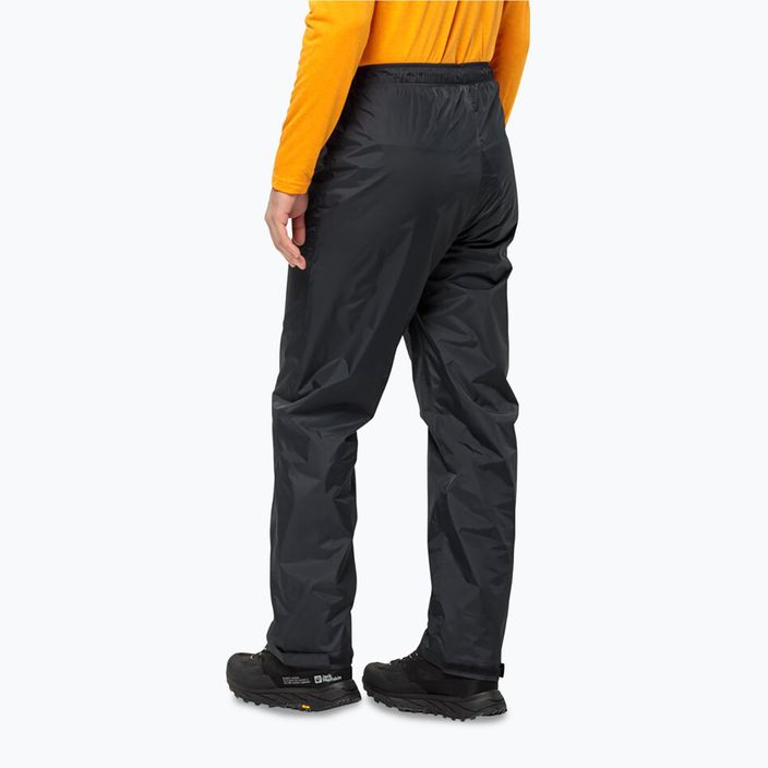 Pantaloni de ploaie Jack Wolfskin Rainy Day black 2