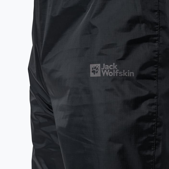 Pantaloni de ploaie Jack Wolfskin Rainy Day black 4