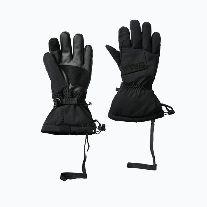 Jack Wolfskin mănuși de trekking Big White negru