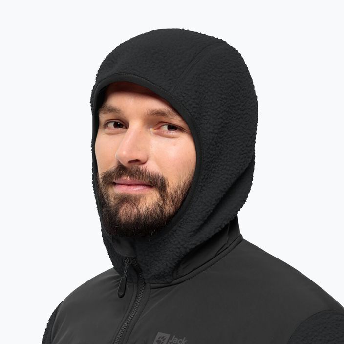 Hanorac pentru bărbați Jack Wolfskin Kammweg Pile Fz phantom 3