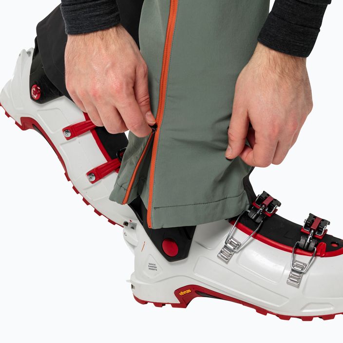 Jack Wolfskin pantaloni de trekking pentru bărbați Alpspitze Tour hedge verde 5