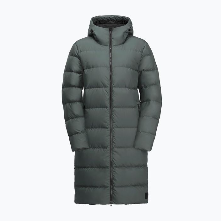 Palton de puf pentru femei Jack Wolfskin Frozen Palace slate green 6