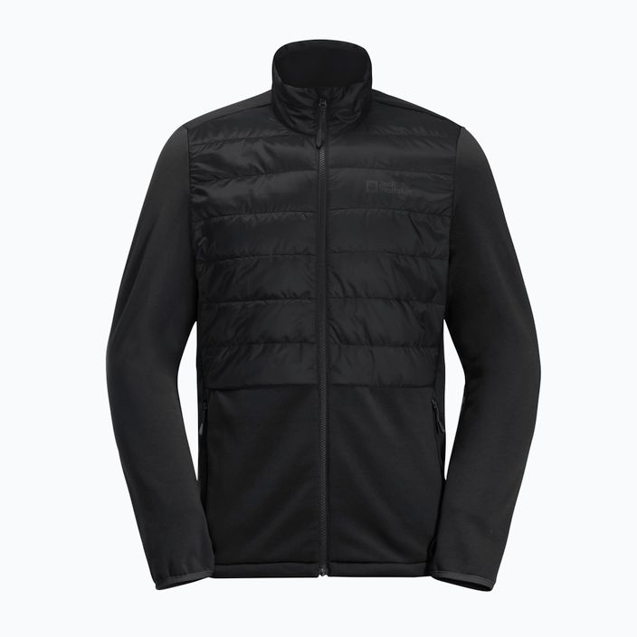Jack Wolfskin jachetă de ploaie pentru bărbați Feldberg Luntal 3in1 negru 10