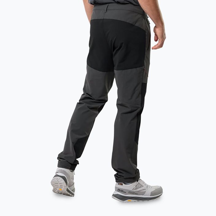 Pantaloni softshell pentru bărbați Jack Wolfskin Andur phantom 2