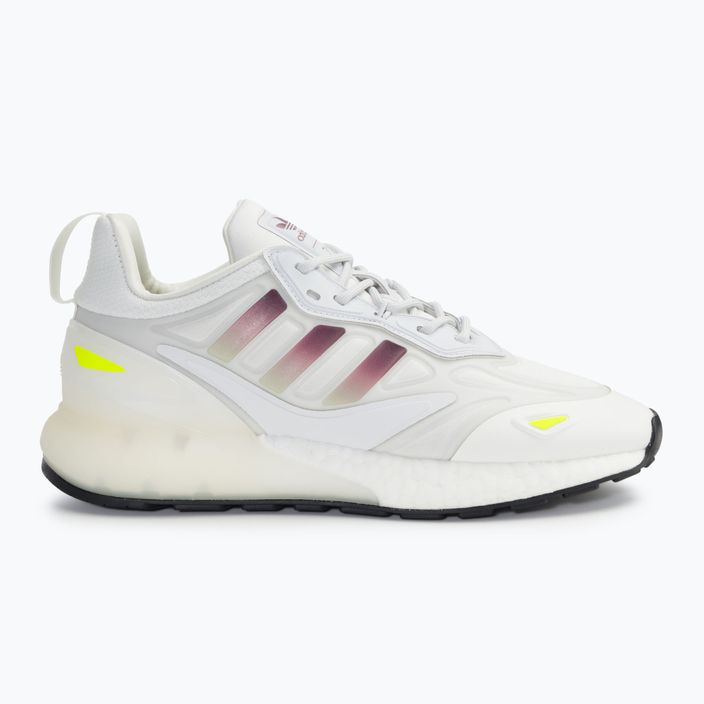 Încălțăminte pentru copii adidas ZX 2K Boost 2.0 crystal white/solar yellow/off white 2