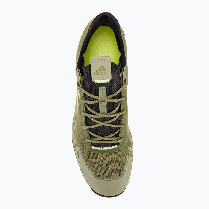 Încălțăminte de ciclism platformă pentru bărbați adidas FIVE TEN Trailcross LT focus olive/pulse lime/orbit green 7