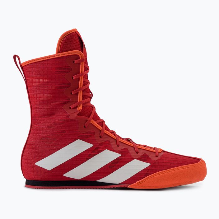 Bărbați adidas Box Hog 4 roșu GW1403 pantofi de box pentru bărbați 2