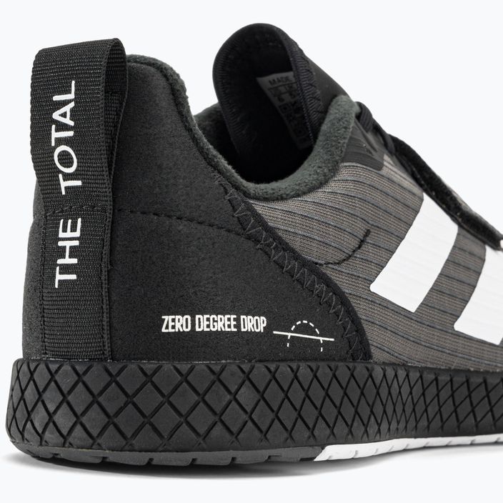 adidas The Total gri și negru pantofi de formare GW6354 9