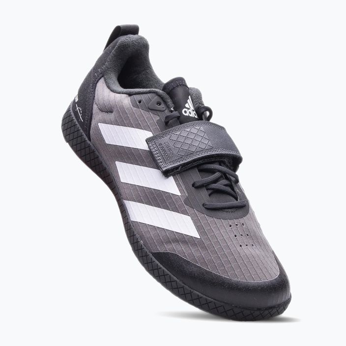adidas The Total gri și negru pantofi de formare GW6354 15