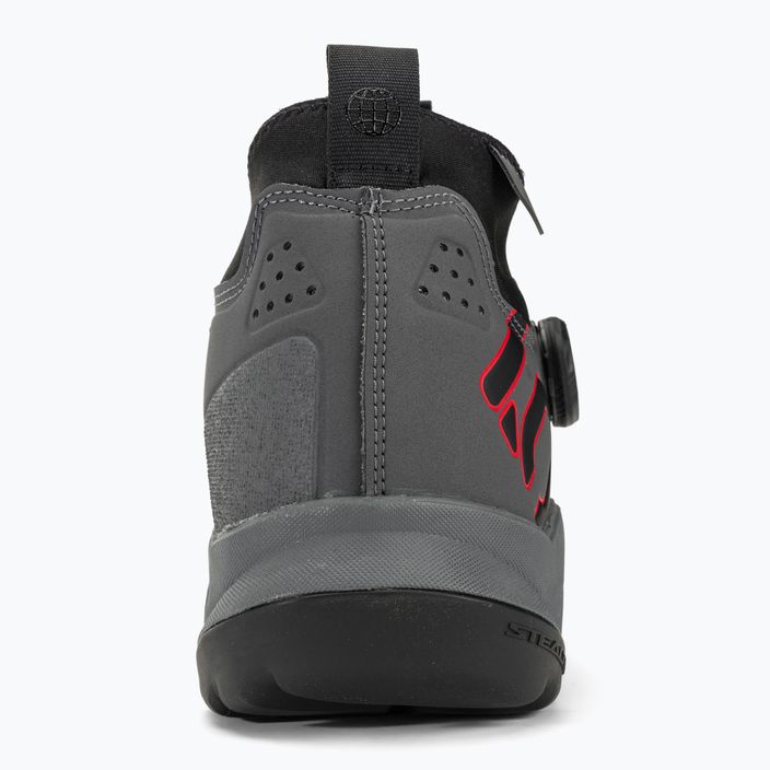 Încălțăminte de ciclism MTB pentru bărbați adidas FIVE TEN Trailcross Pro Clip In grey five/core black/red 8