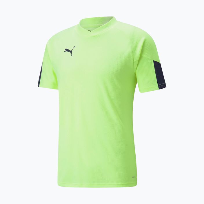 Tricou de fotbal pentru bărbați PUMA Individual Final verde 658037 47