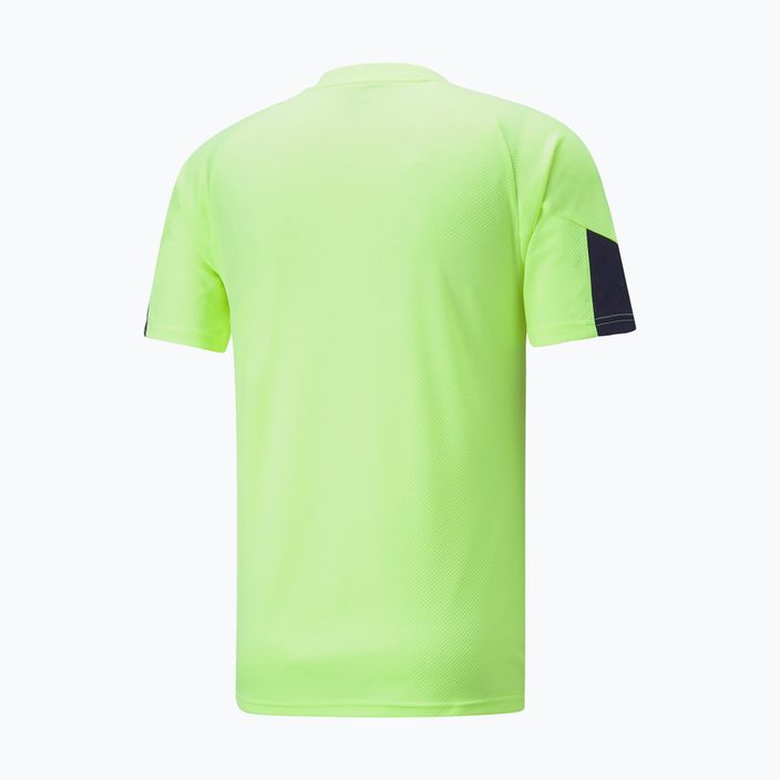 Tricou de fotbal pentru bărbați PUMA Individual Final verde 658037 47 2