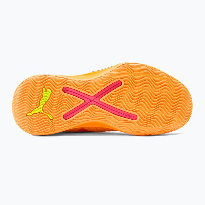 Pantofi de baschet pentru bărbați Puma Rise Nitro portocaliu 4