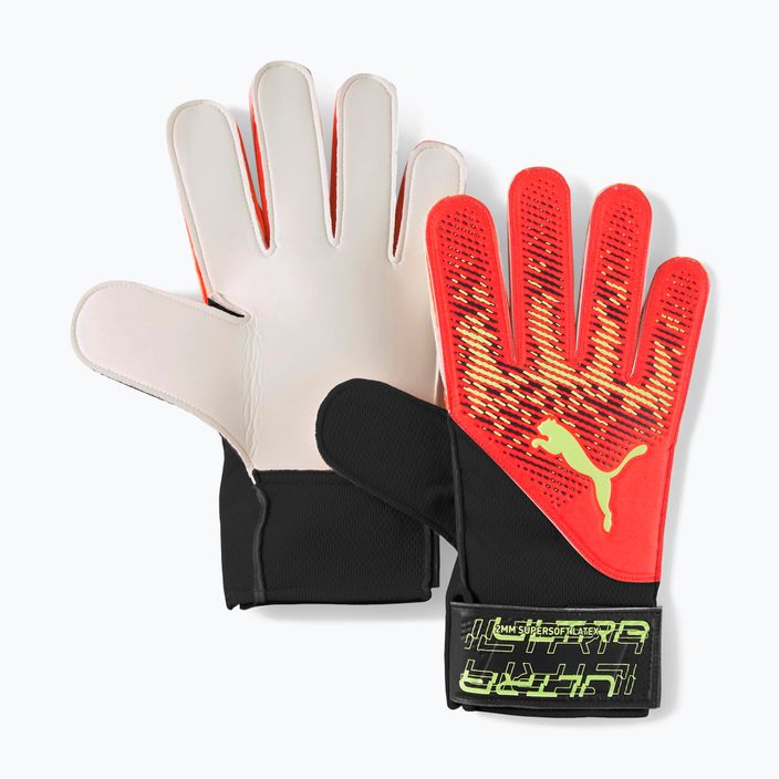 Mănuși de portar pentru copii Puma Ultra Grip 4 RC roșu-negre 4