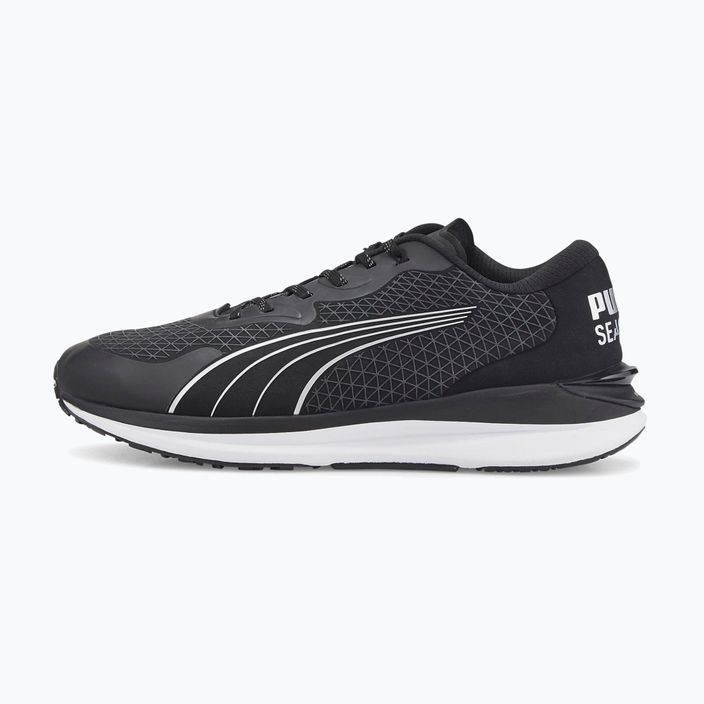 Pantofi de alergare pentru bărbați PUMA Electrify Nitro 2 Wtr negru 376896 01 10