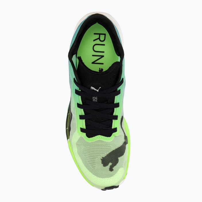 Pantofi de alergare pentru femei PUMA Deviate Nitro Elite 2 verde 377787 01 8