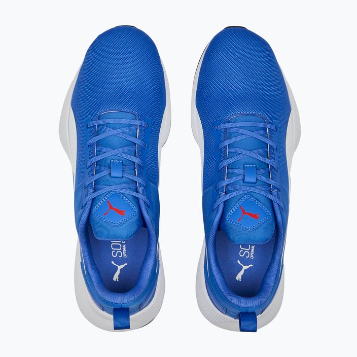 Pantofi de alergare pentru bărbați PUMA Flyer Runner Mesh albastru 195343 18 14