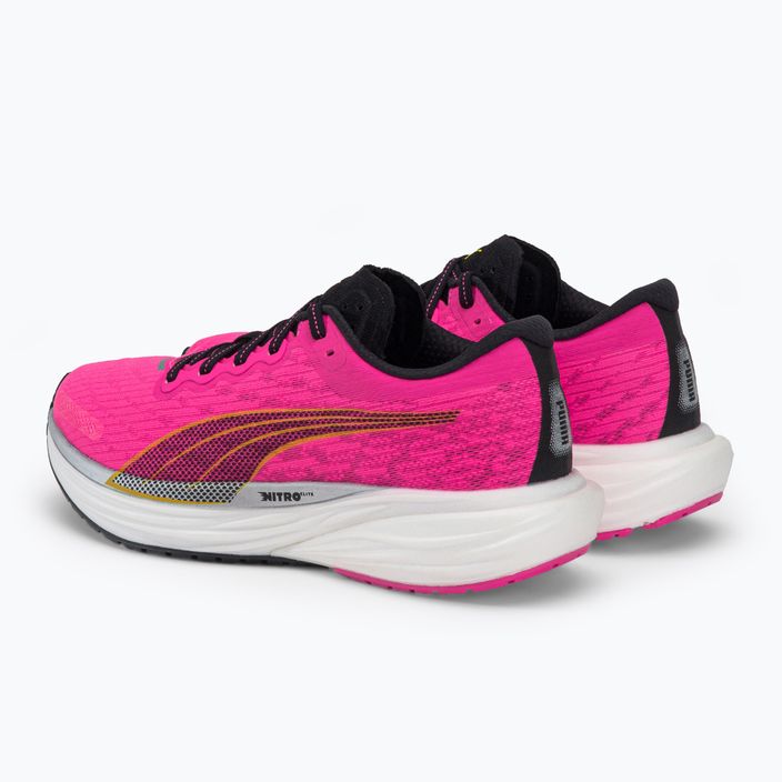Pantofi de alergare pentru femei PUMA Deviate Nitro 2 roz 376855 13 5