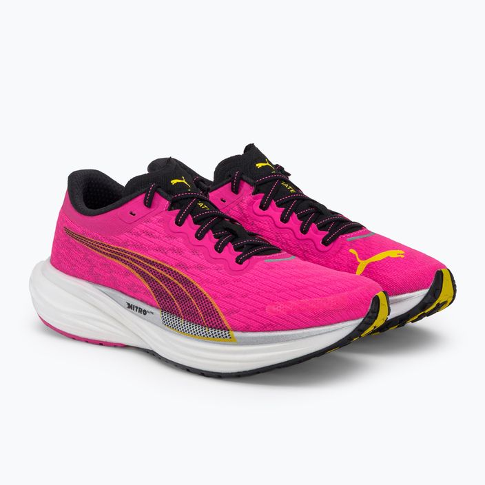 Pantofi de alergare pentru femei PUMA Deviate Nitro 2 roz 376855 13 6