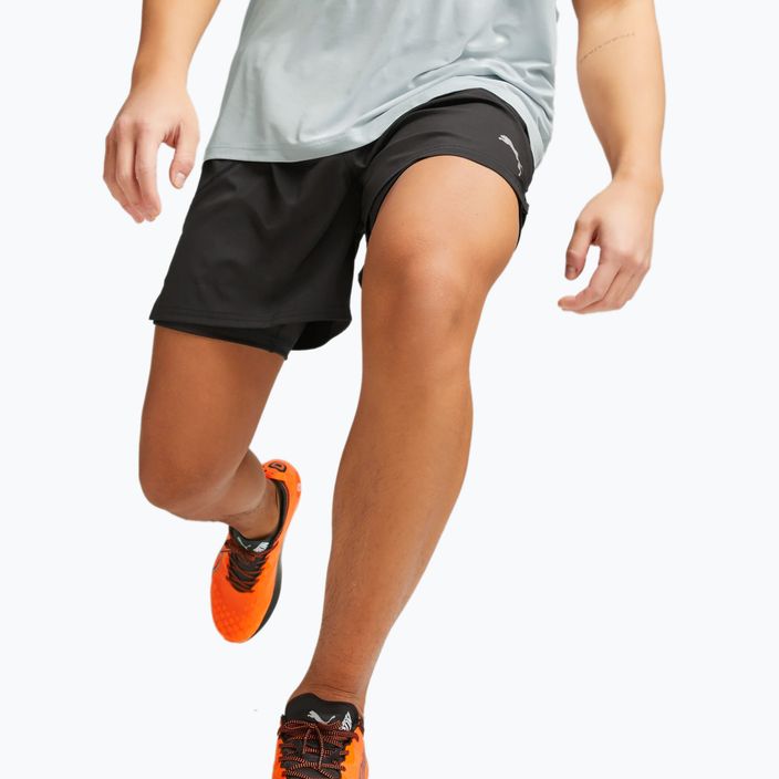 Pantaloni scurți de alergare pentru bărbați PUMA Run 2In1 5" negru 523277 01 3