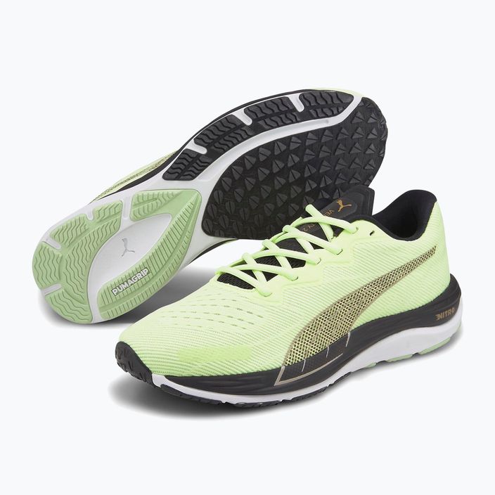 Pantofi de alergare pentru bărbați PUMA Velocity NITRO 2 Run 75 fast yellow/puma black 11