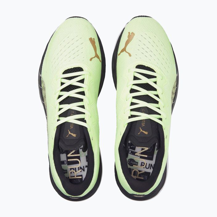 Pantofi de alergare pentru bărbați PUMA Velocity NITRO 2 Run 75 fast yellow/puma black 16