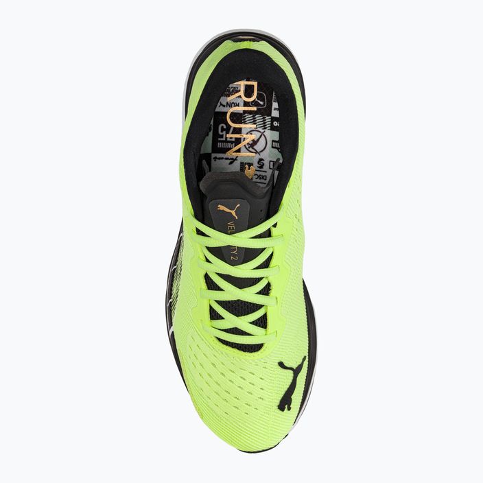Pantofi de alergare pentru bărbați PUMA Velocity NITRO 2 Run 75 fast yellow/puma black 6
