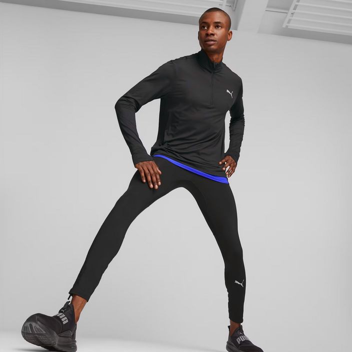 Colanți de alergare pentru bărbați PUMA Run Favorite Long Tight puma black 3