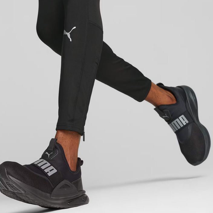 Colanți de alergare pentru bărbați PUMA Run Favorite Long Tight puma black 6