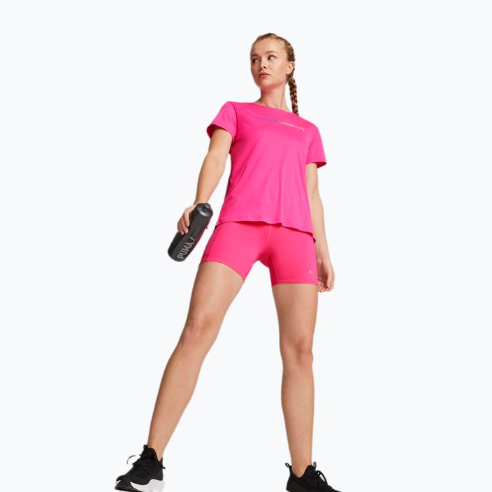 Jambiere de alergare pentru femei PUMA Run Favorite Short roz 523177 24 3