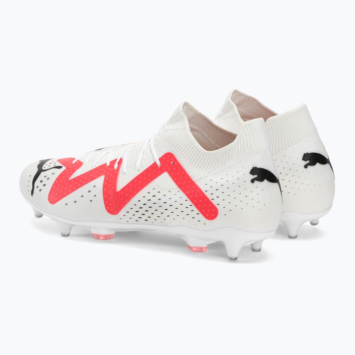PUMA Future Match MXSG cizme de fotbal pentru bărbați puma alb/puma negru/fire orchid 3