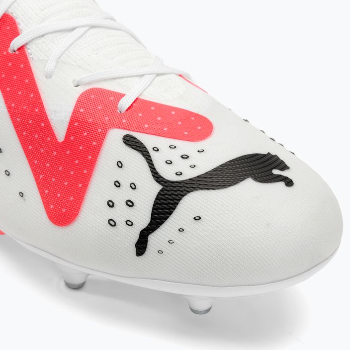 PUMA Future Match MXSG cizme de fotbal pentru bărbați puma alb/puma negru/fire orchid 7