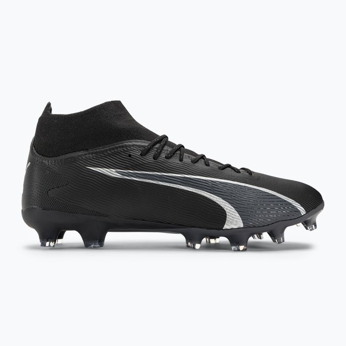 Ghete de fotbal pentru bărbați PUMA Ultra Pro FG/AG puma negru/asfalt 2