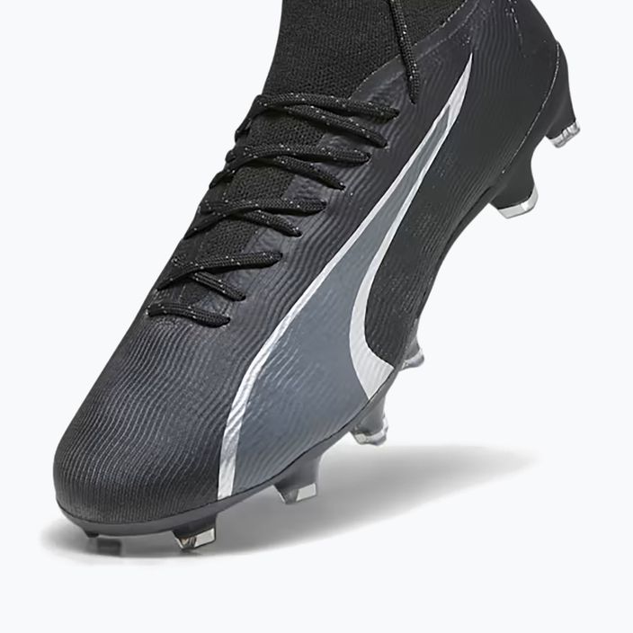 Ghete de fotbal pentru bărbați PUMA Ultra Pro FG/AG puma negru/asfalt 14