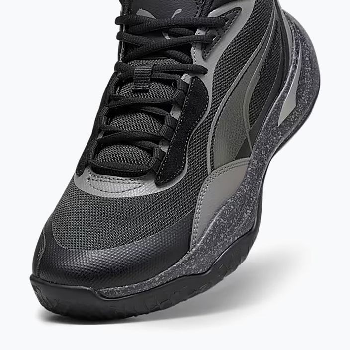 Pantofi de baschet pentru bărbați PUMA Playmaker Pro Trofee puma argintiu învechit / fontă / negru puma 11