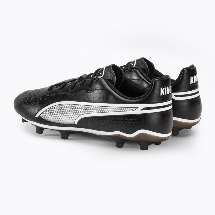 Cizme de fotbal pentru bărbați PUMA King Match FG/AG puma negru/puma alb 3