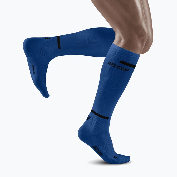 Șosete compresive de alergat pentru bărbați CEP Tall 4.0 blue 5