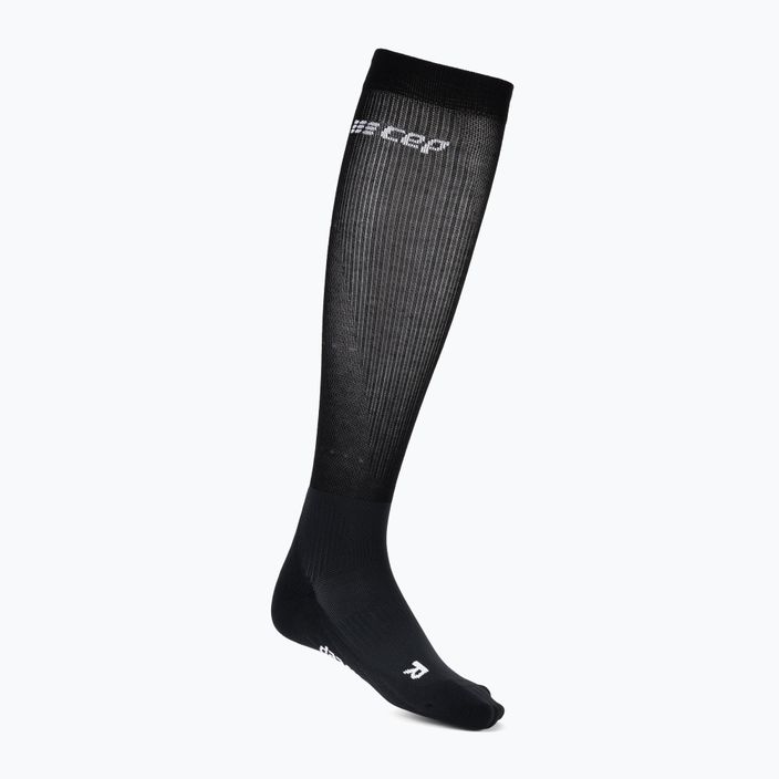 Șosete compresive pentru bărbați CEP Infrared Recovery black/black 4