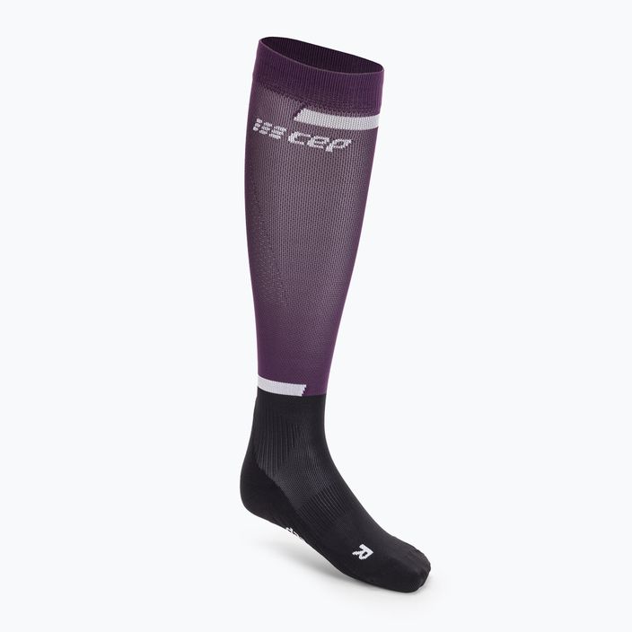 Șosete compresive de alergat pentru femei CEP Tall 4.0 violet/black 2