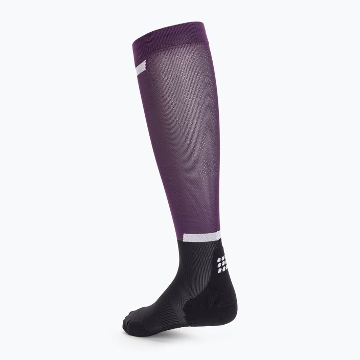 Șosete compresive de alergat pentru femei CEP Tall 4.0 violet/black 3