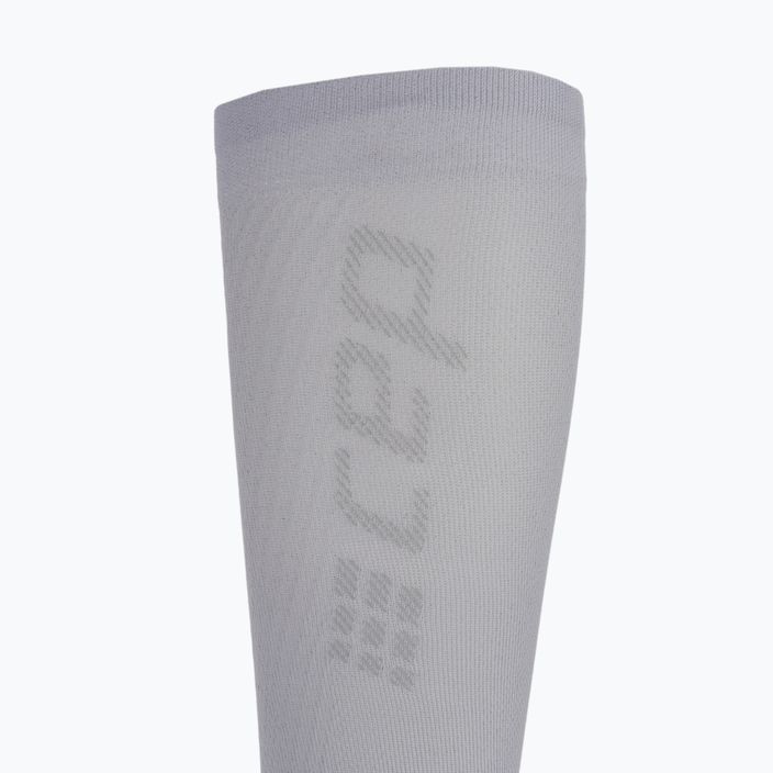 Benzi compresive de gambe pentru femei CEP Ultralight carbon white 3