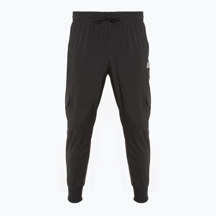 Pantaloni pentru bărbați adidas Essentials Small Logo Woven Cargo 7/8 black