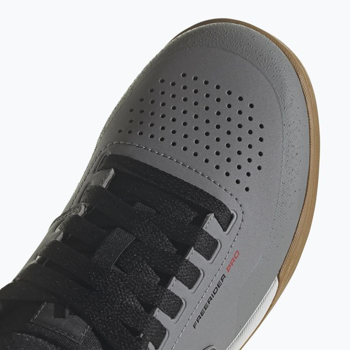 Pantofi de ciclism cu platformă pentru bărbați adidas FIVE TEN Freerider Pro gri trei/bronz strată/negru de bază 8